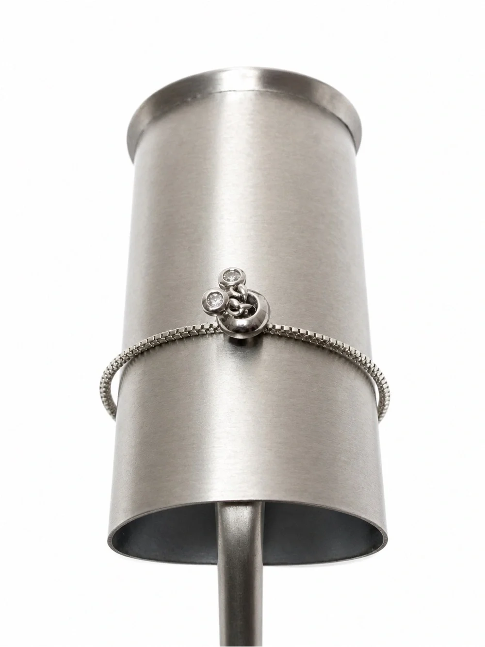 Dog Themed Silvertone Adjustable Bracelet - Picture 2 of 2